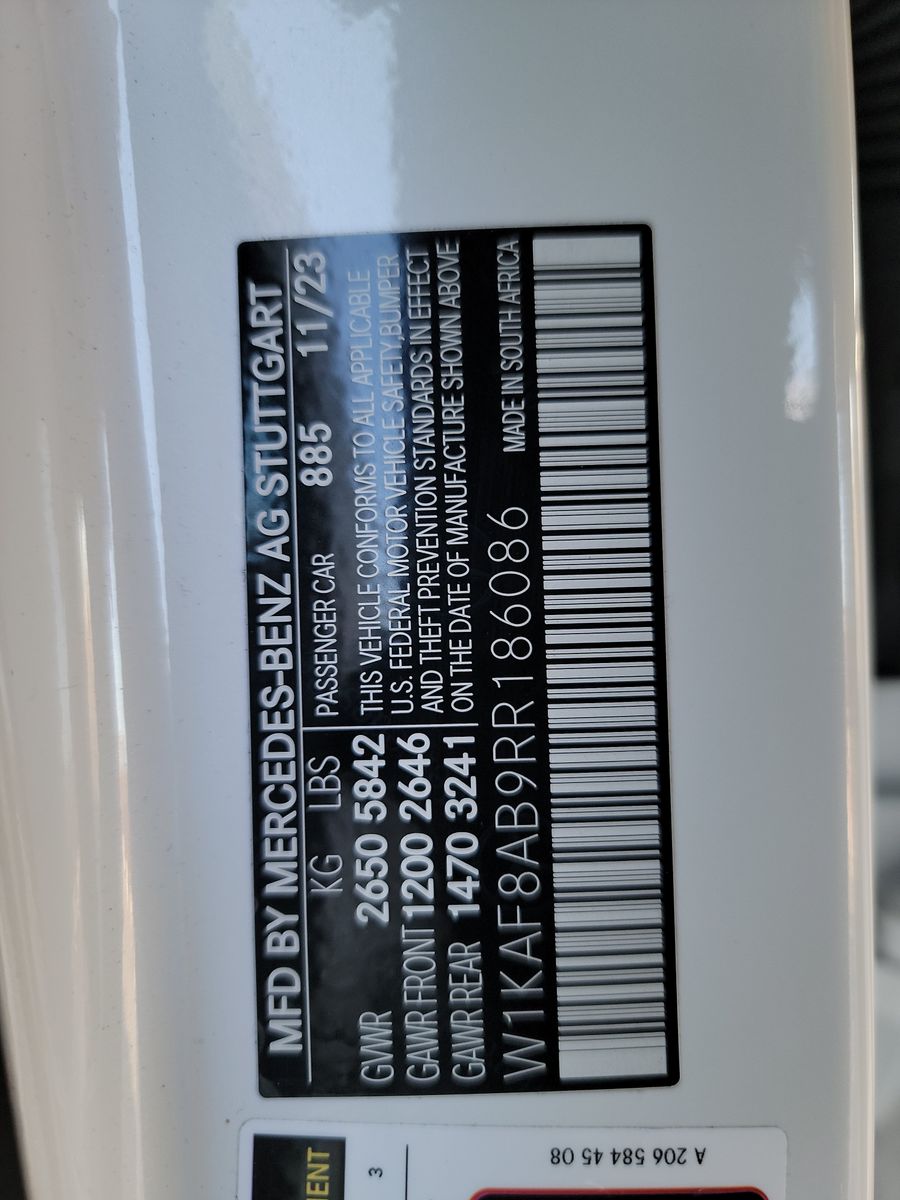 2024 Mercedes-Benz C-Class AMG C 63 S AWD