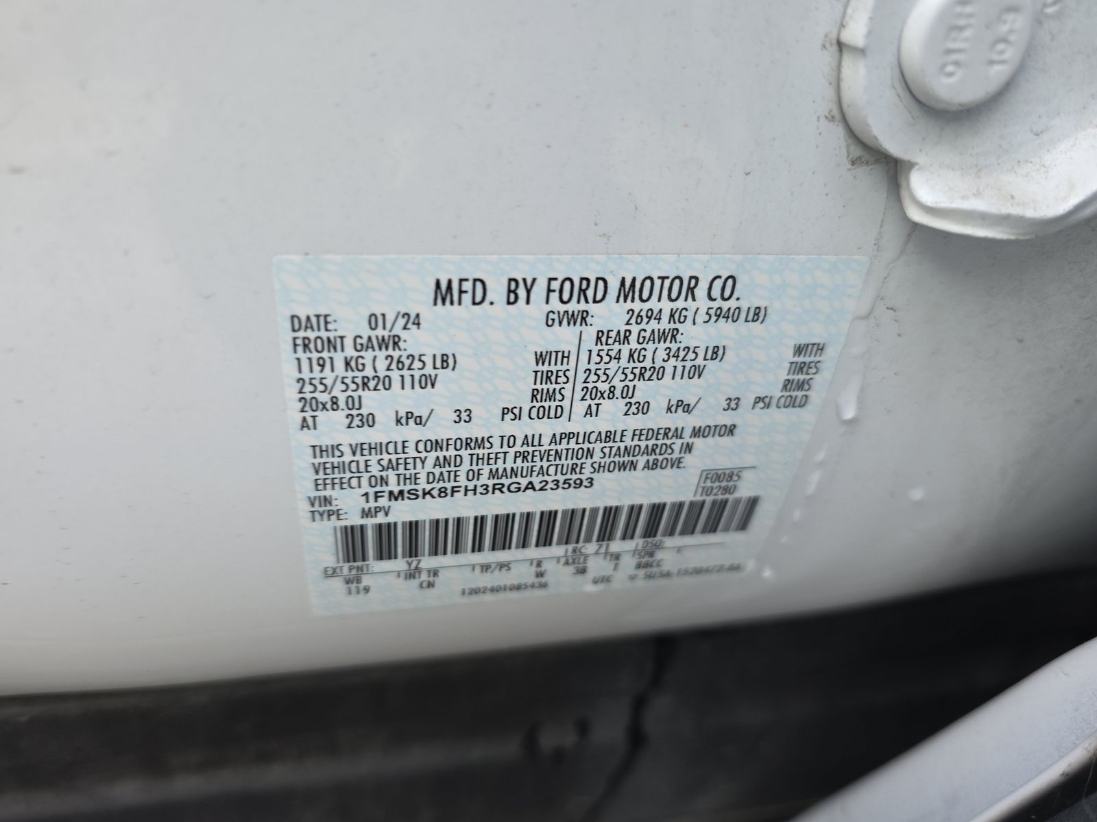 2024 Ford Explorer Limited AWD