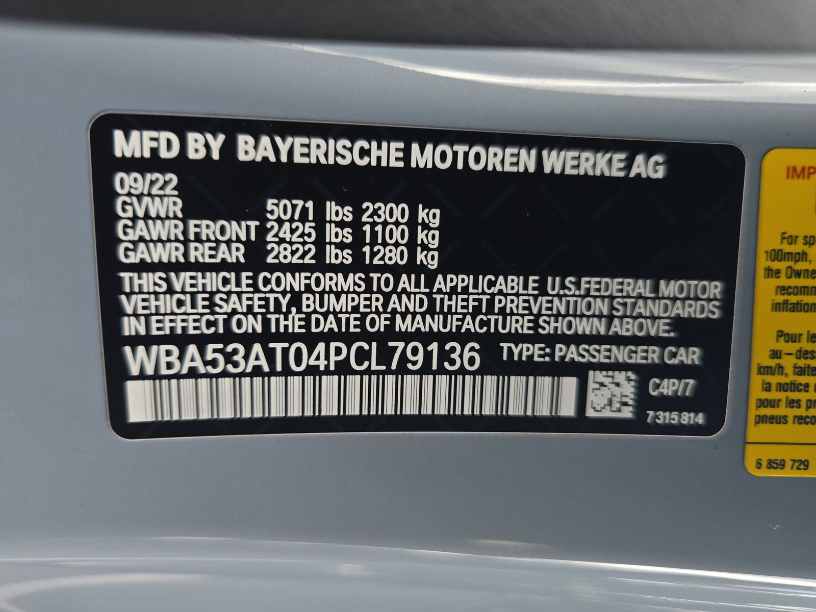 2023 BMW 4 Series M440i RWD