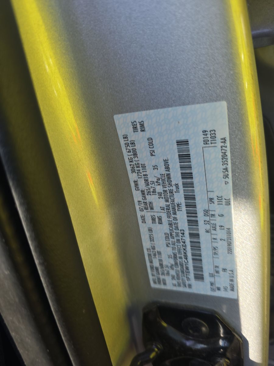 2019 Ford F-150 XLT RWD