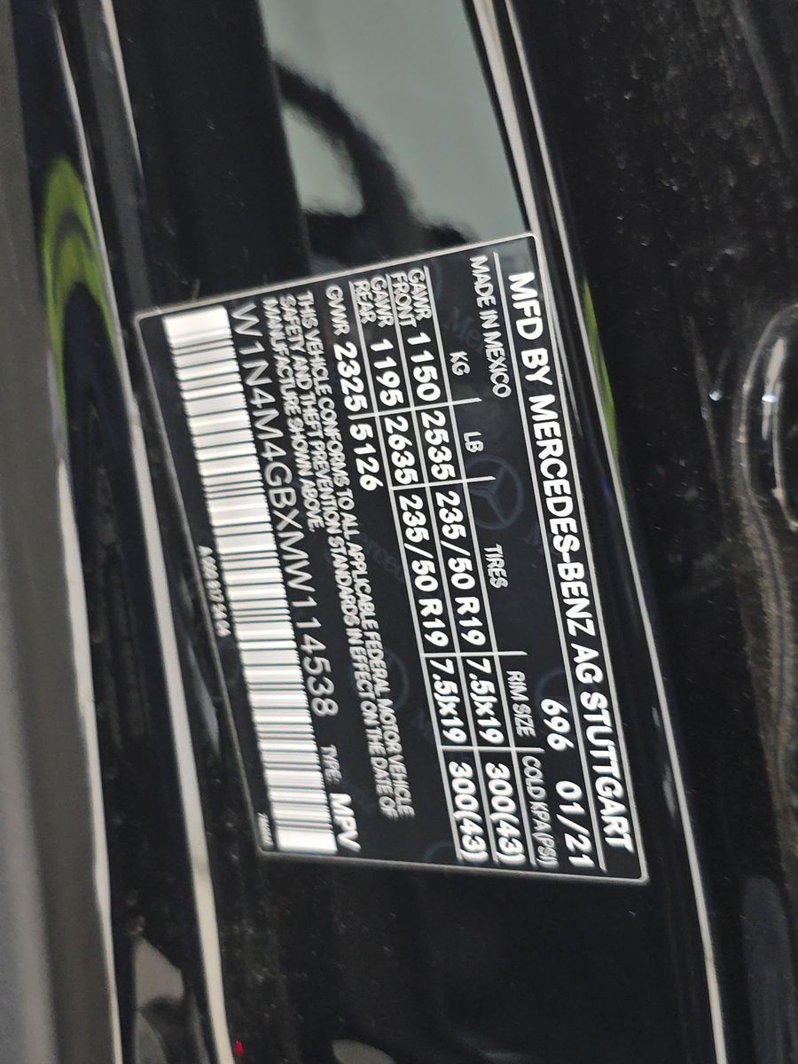 2021 Mercedes-Benz GLB GLB 250 FWD