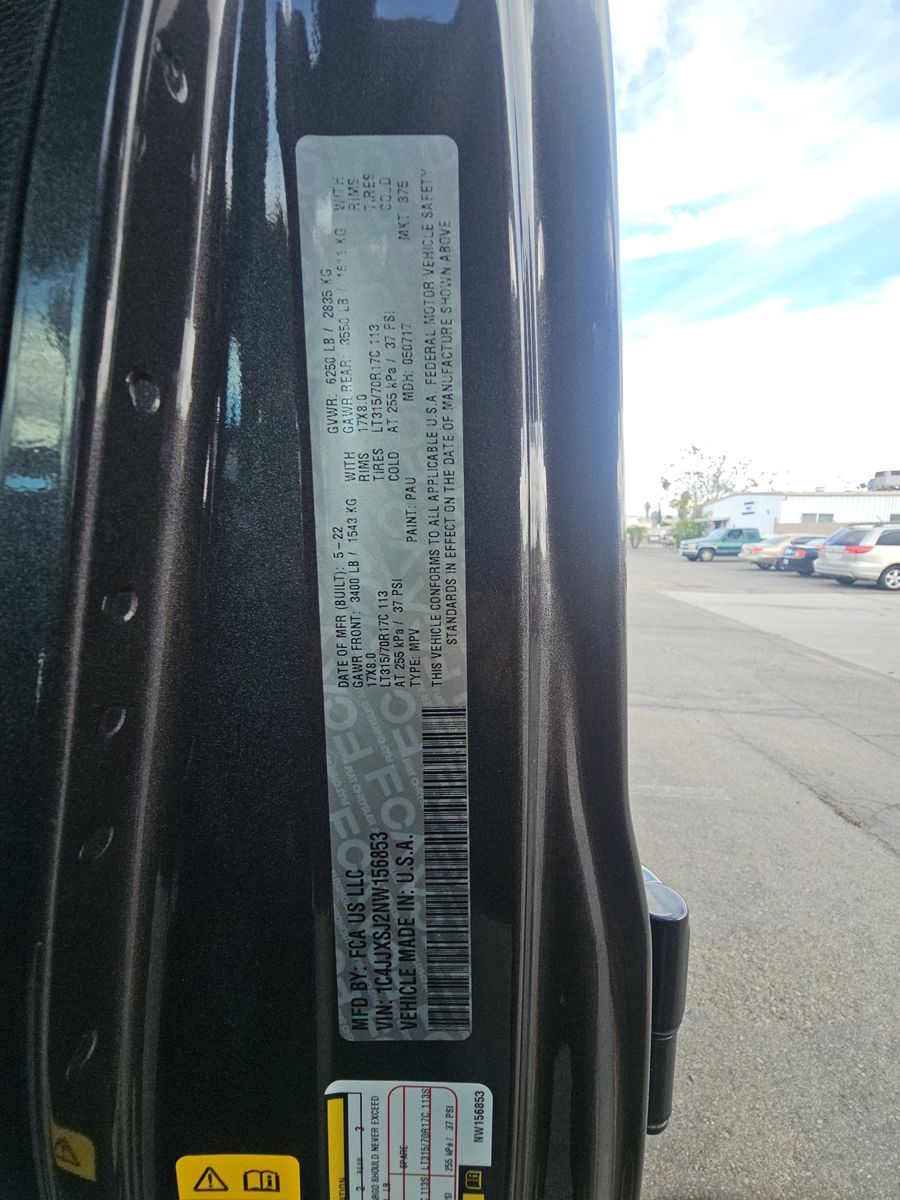 2022 Jeep Wrangler Unlimited Rubicon AWD