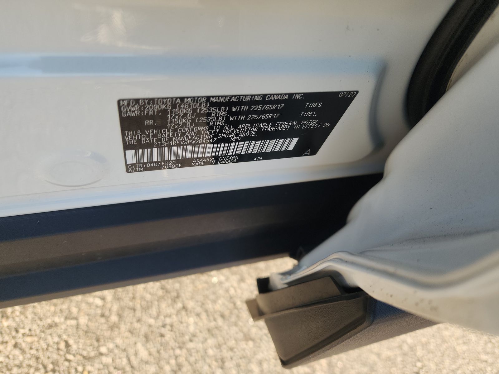 2023 Toyota RAV4 LE FWD