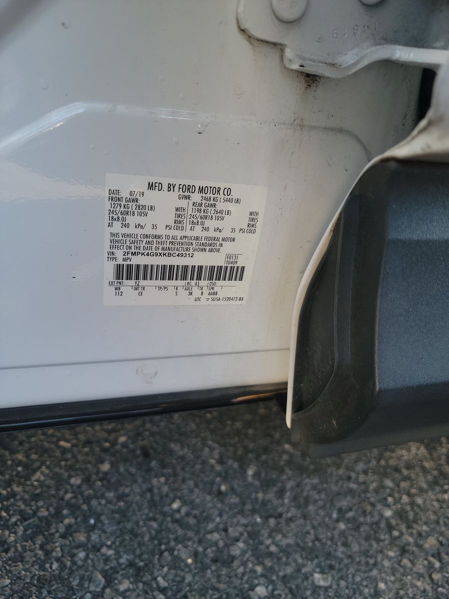 2019 Ford Edge SE AWD