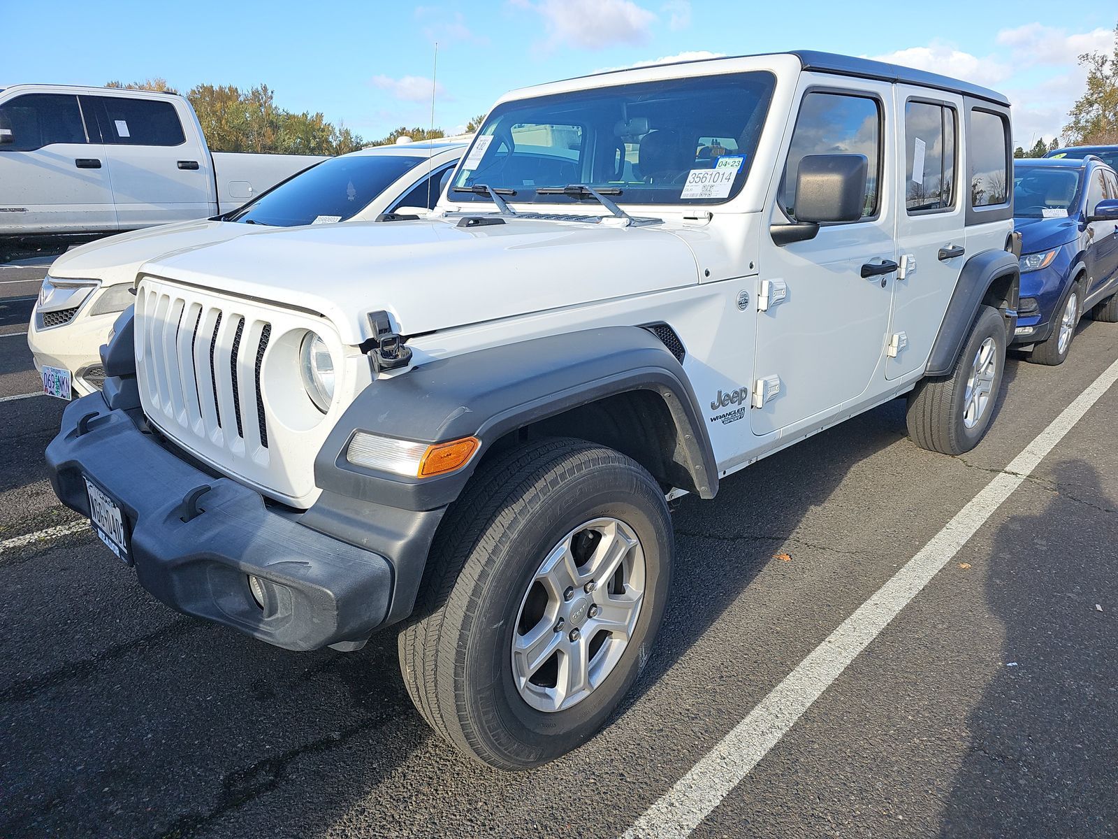 2020 Jeep Wrangler Unlimited Sport S AWD