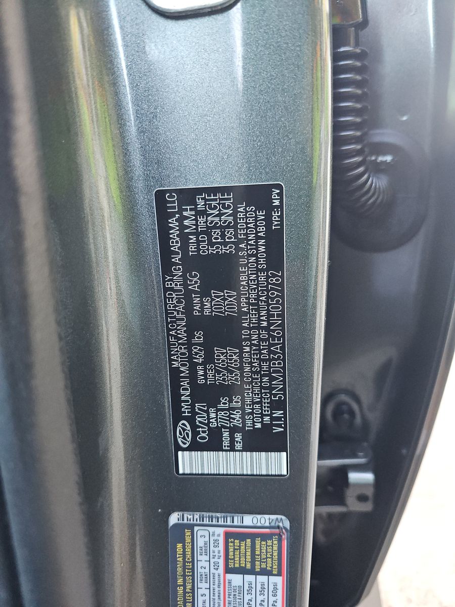 2022 Hyundai Tucson SEL FWD