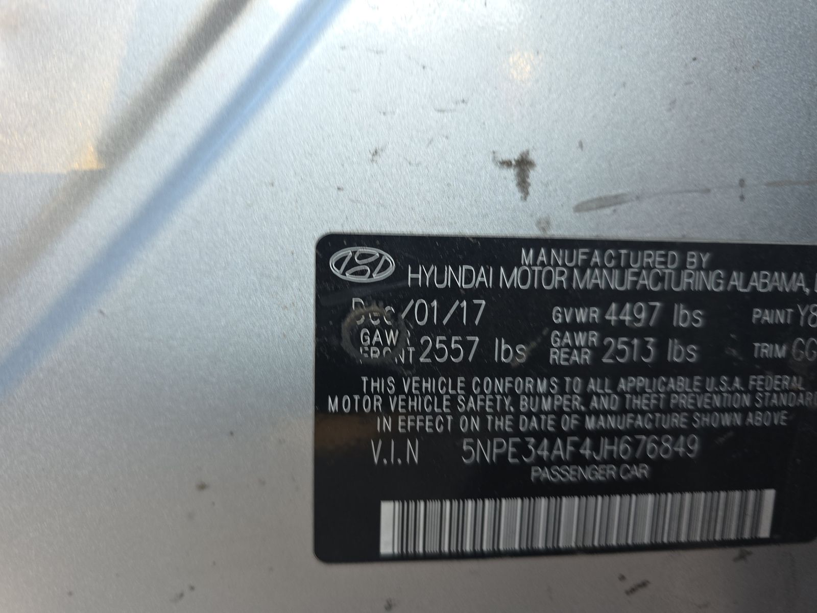 2018 Hyundai Sonata SEL FWD