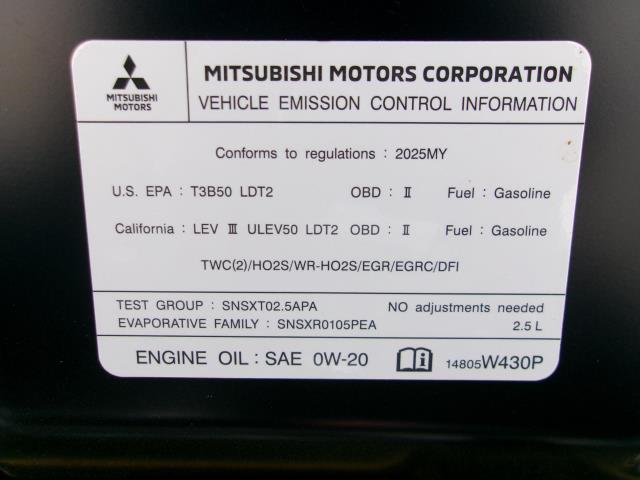 2025 Mitsubishi Outlander SE FWD