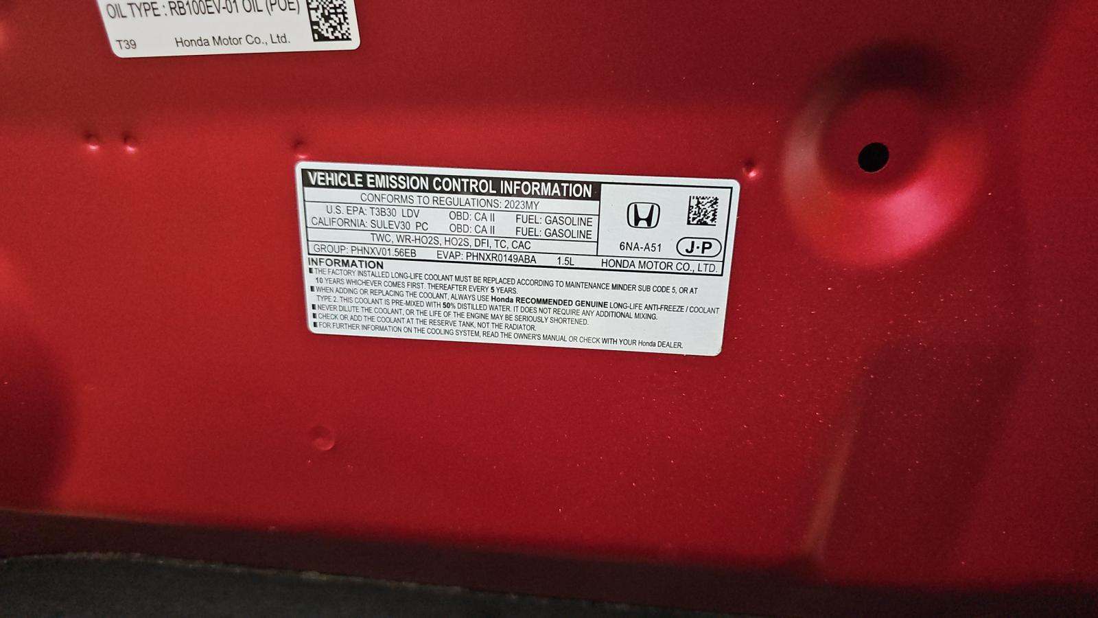 2023 Honda Accord EX FWD