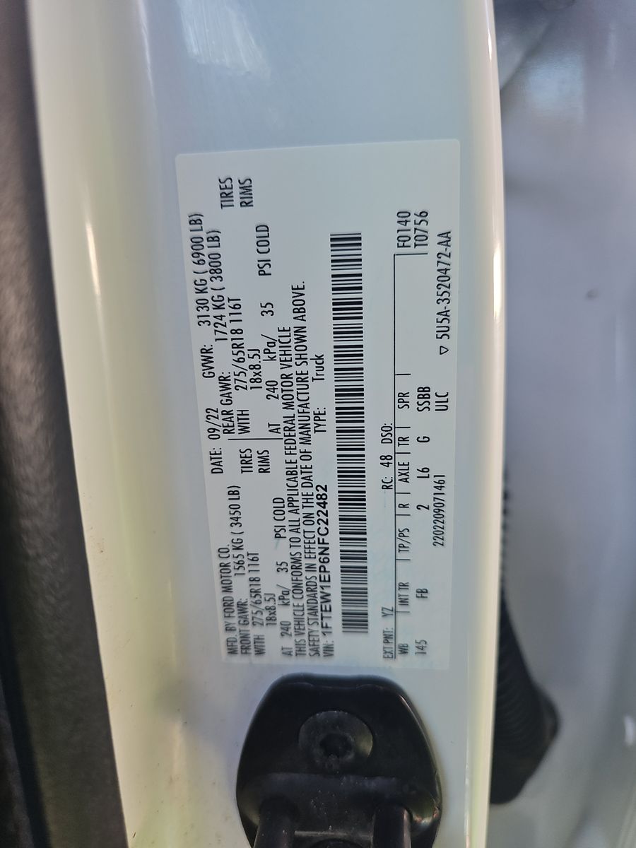 2022 Ford F-150 XLT AWD