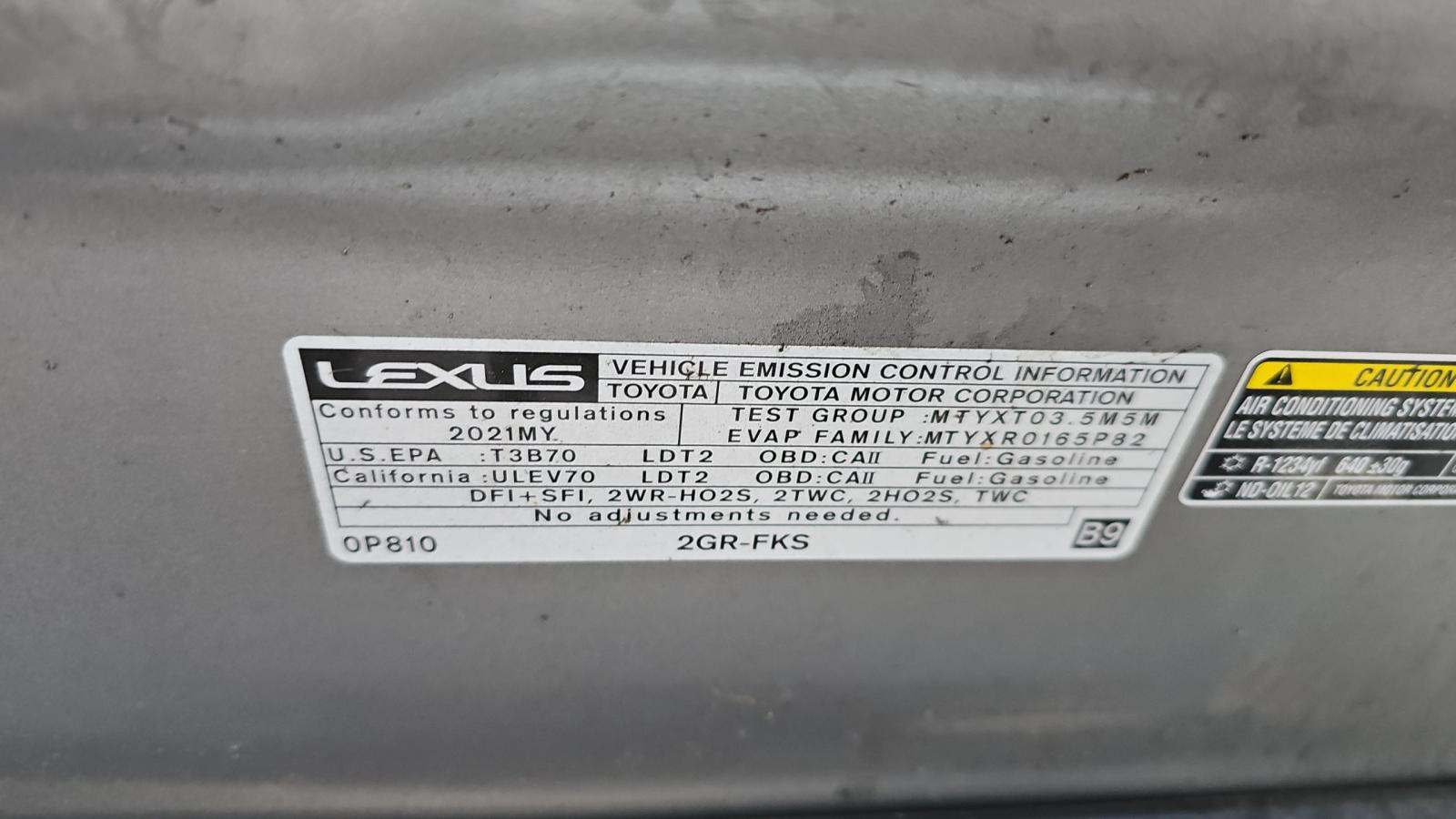 2021 Lexus RX RX 350 FWD