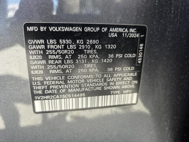 2025 Volkswagen Atlas 2.0T SE AWD