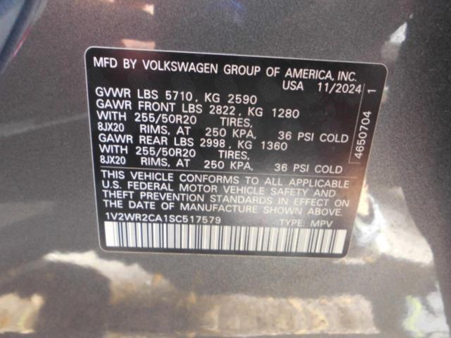 2025 Volkswagen Atlas 2.0T SE FWD