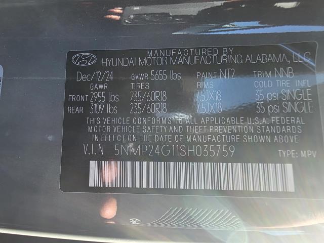 2025 Hyundai Santa Fe Hybrid SEL FWD