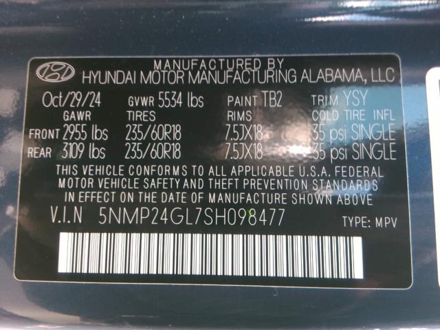 2025 Hyundai Santa Fe SEL FWD