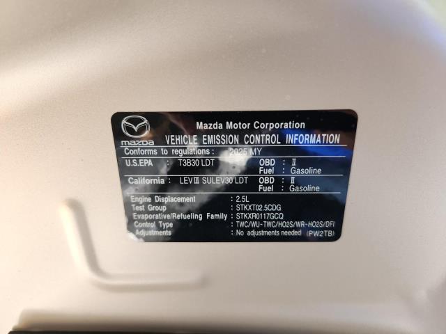 2025 MAZDA CX-5 2.5 S Select Package AWD