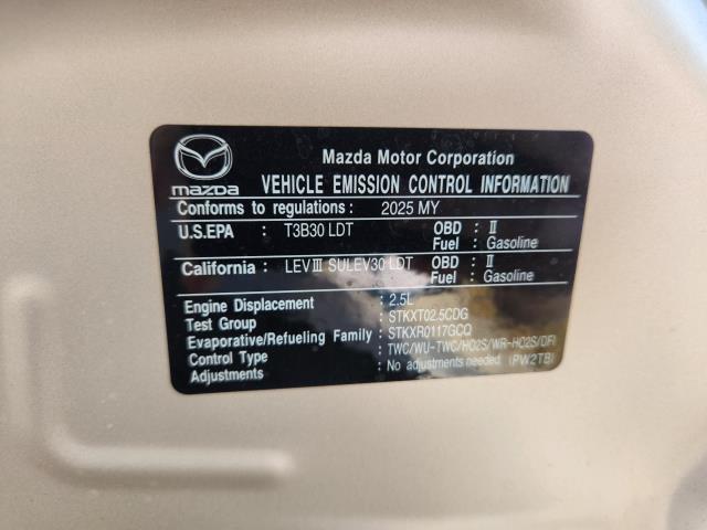 2025 MAZDA CX-5 2.5 S Select Package AWD