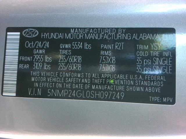 2025 Hyundai Santa Fe SEL FWD