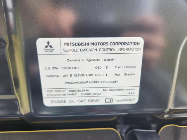 2025 Mitsubishi Outlander SE FWD