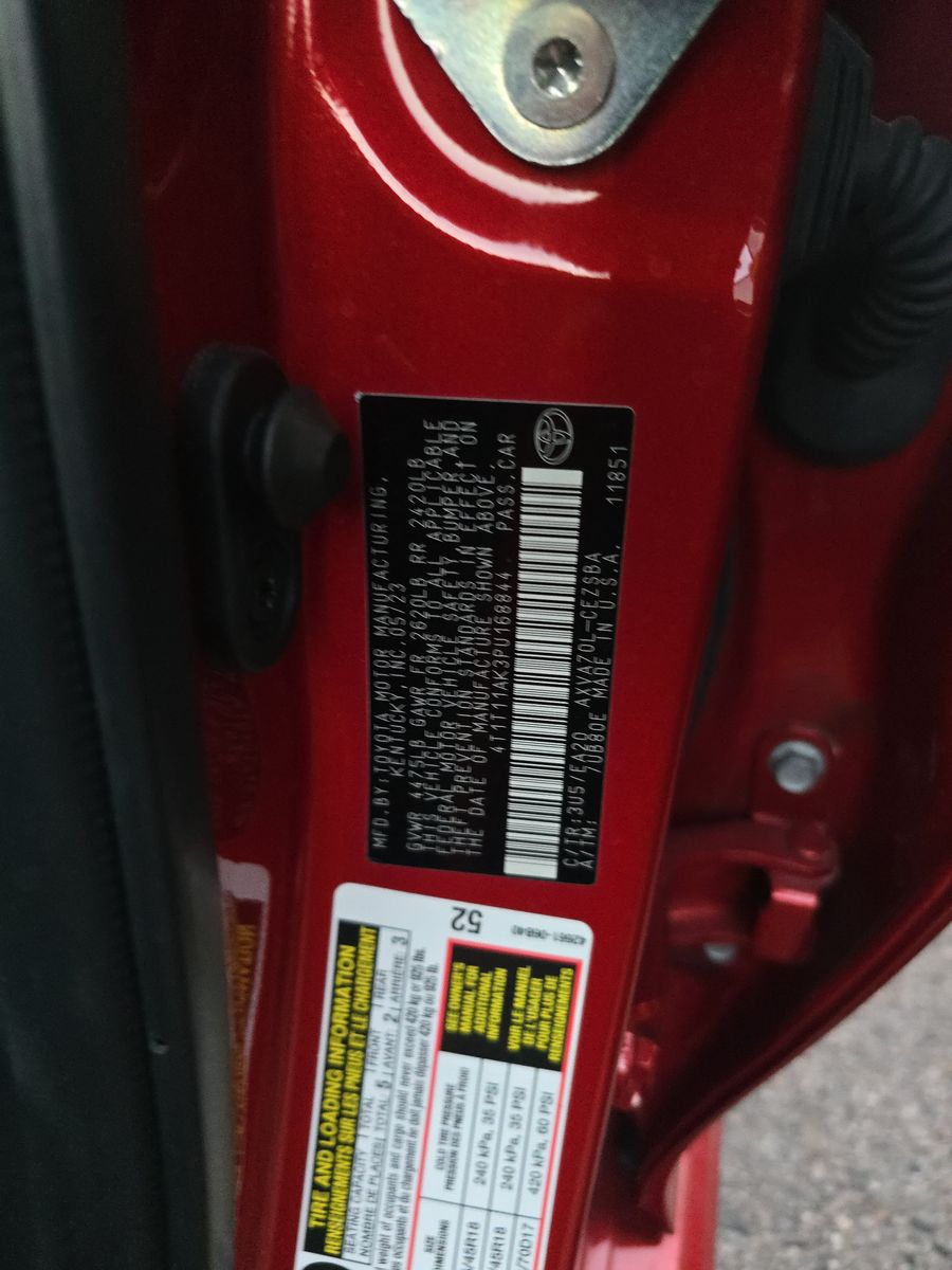 2023 Toyota Camry SE FWD