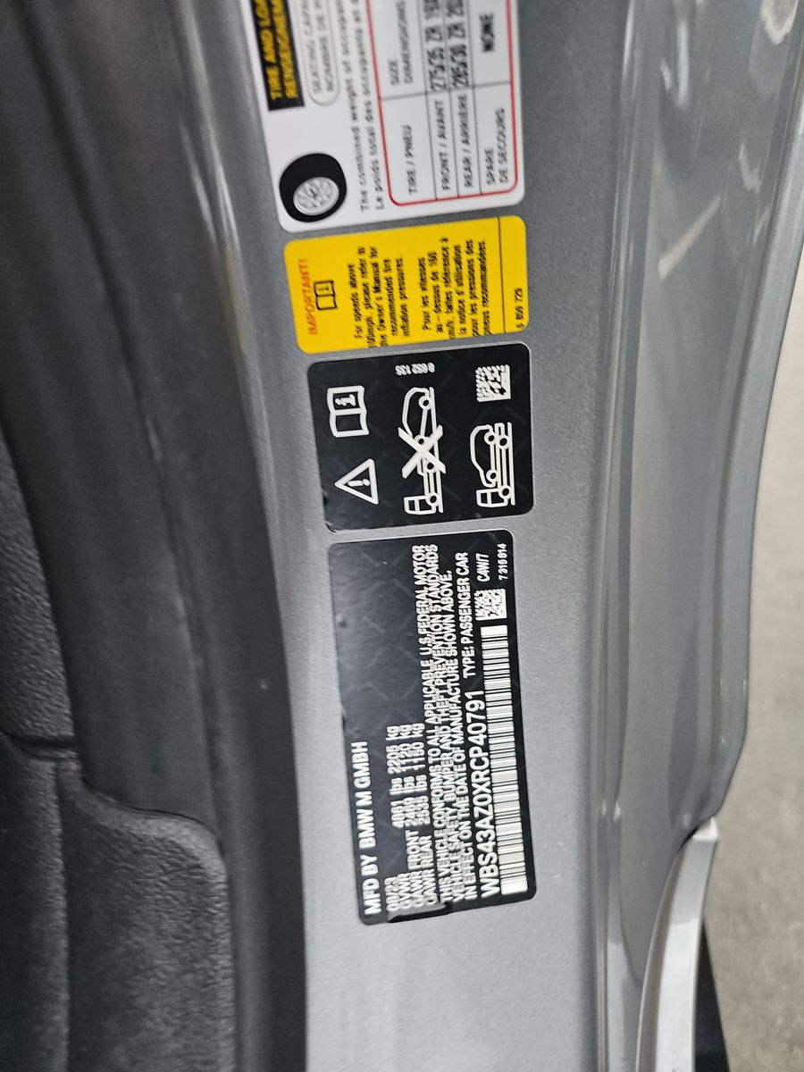 2024 BMW M4 Competition xDrive AWD