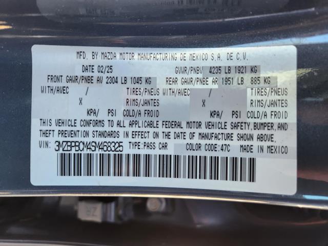 2025 MAZDA MAZDA3 2.5 S AWD