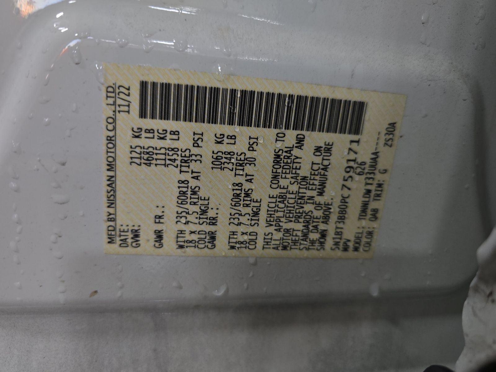 2023 Nissan Rogue SV AWD