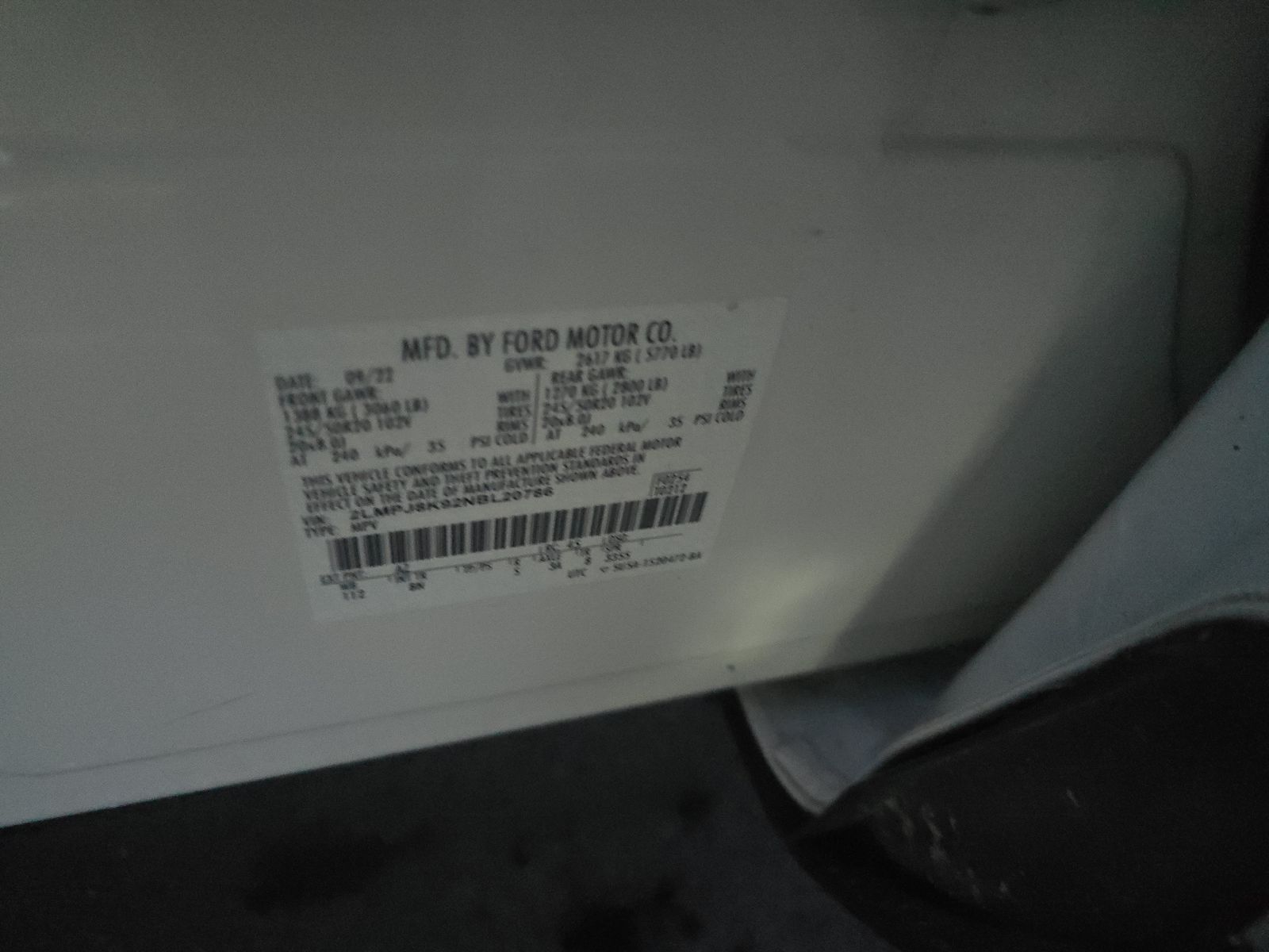 2022 Lincoln Nautilus Reserve AWD