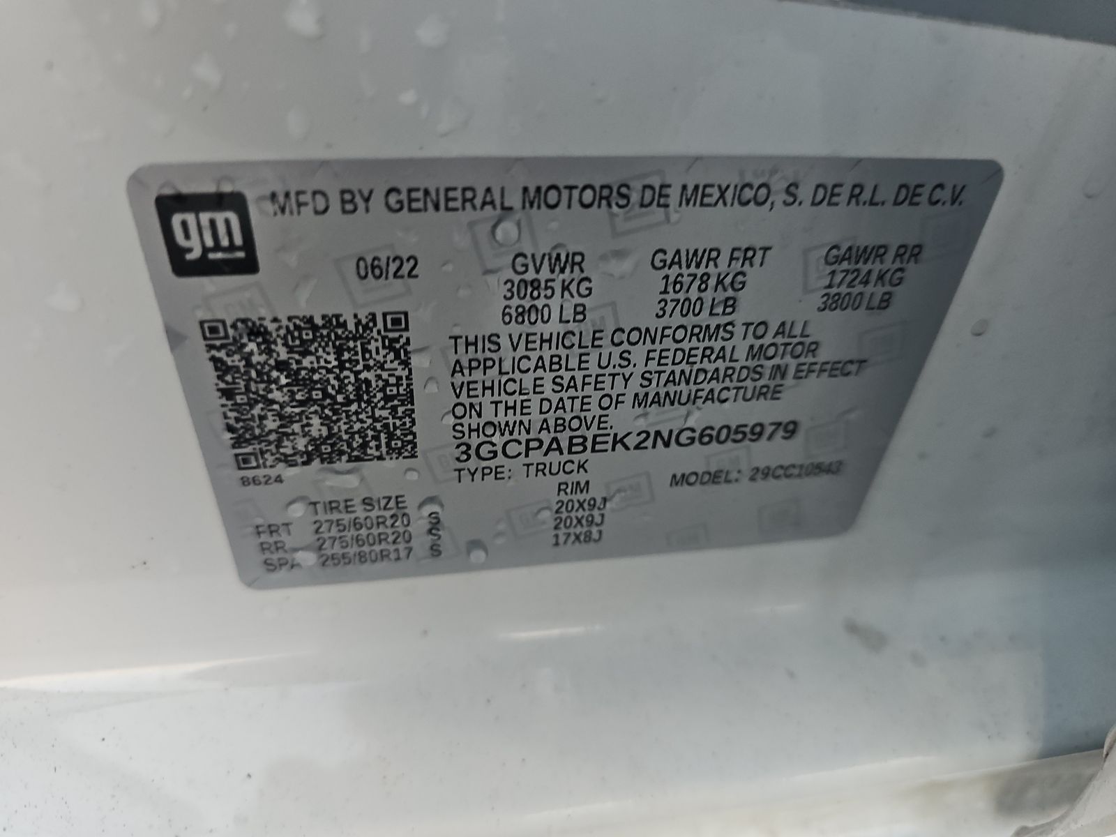 2022 Chevrolet Silverado 1500 Custom RWD