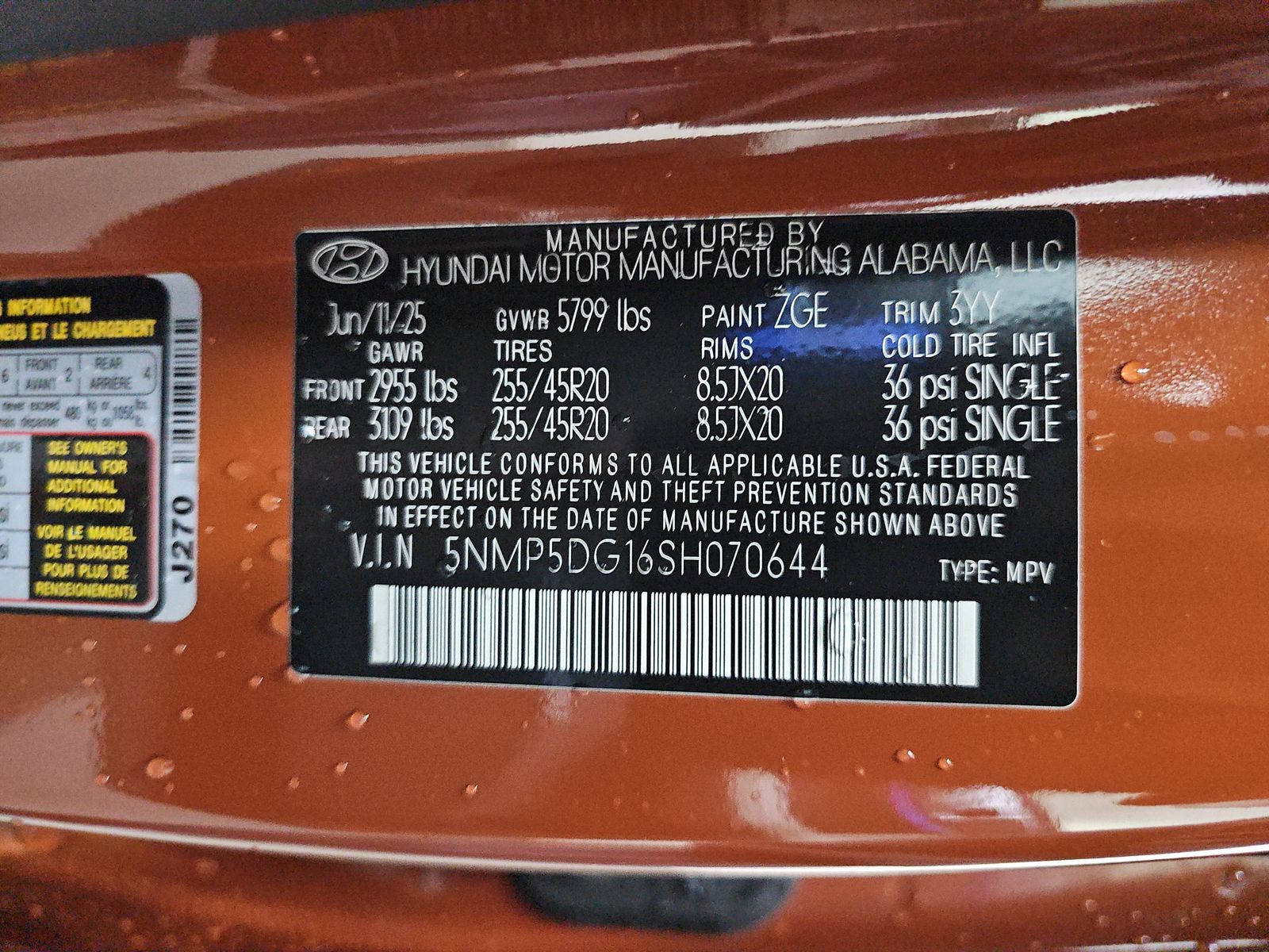 2025 Hyundai Santa Fe Hybrid Calligraphy AWD