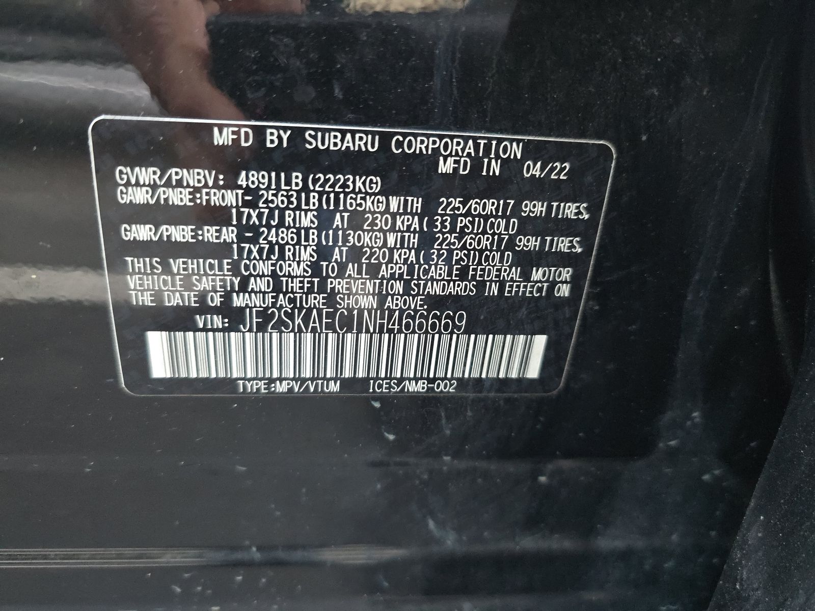 2022 Subaru Forester Premium AWD