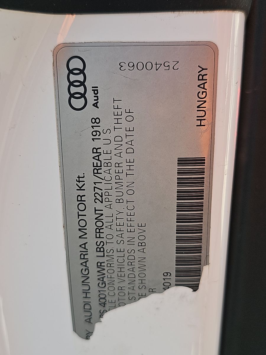 2016 Audi TT 2.0T AWD