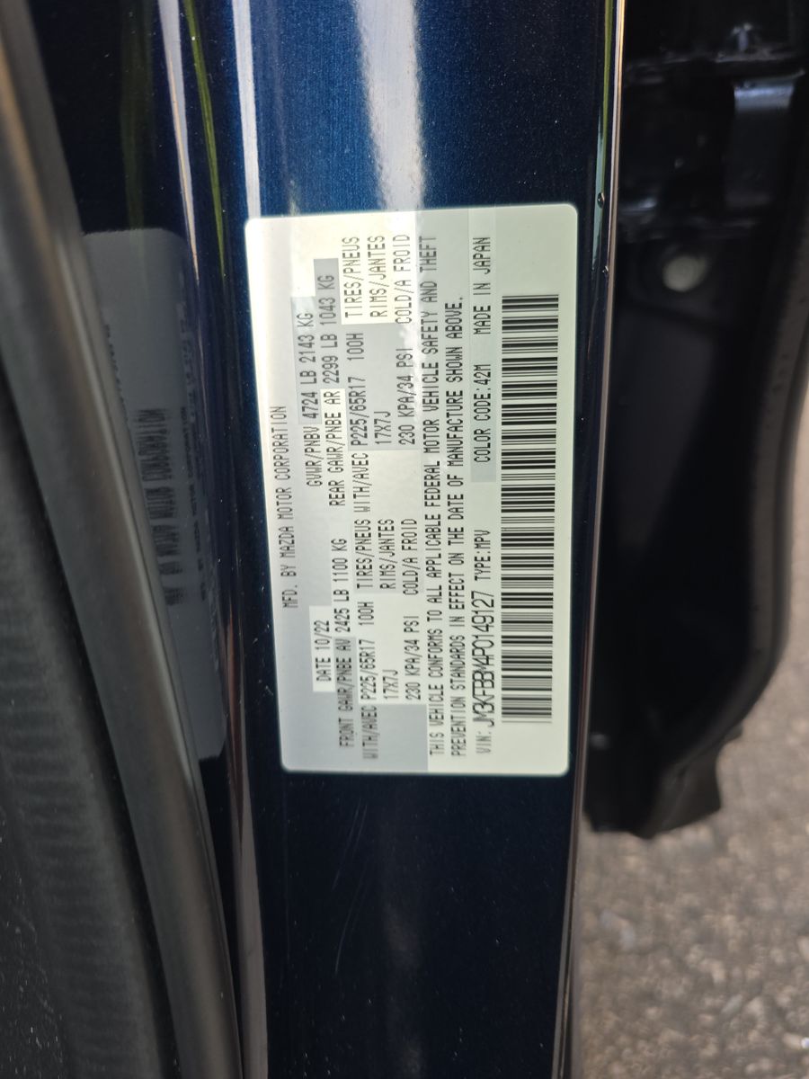 2023 MAZDA CX-5 2.5 S Select Package AWD