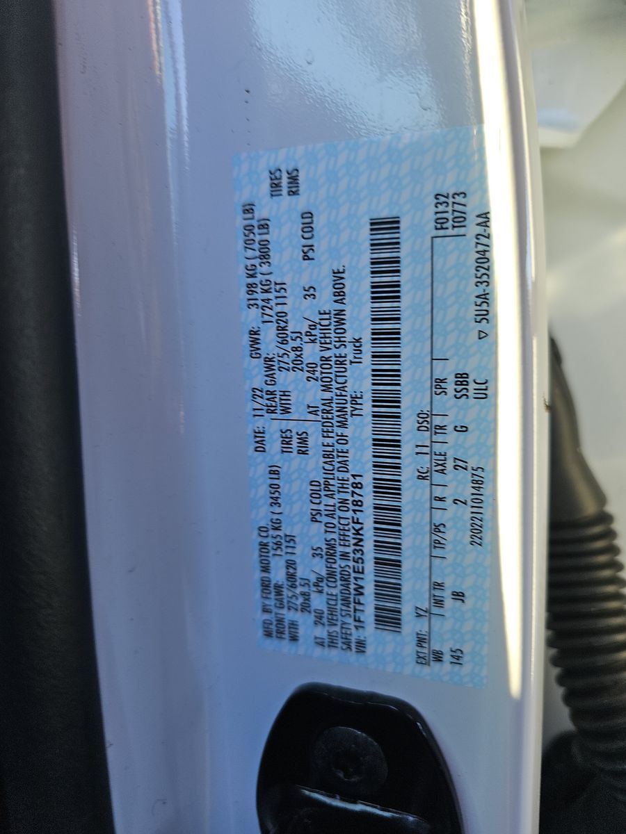 2022 Ford F-150 XL AWD