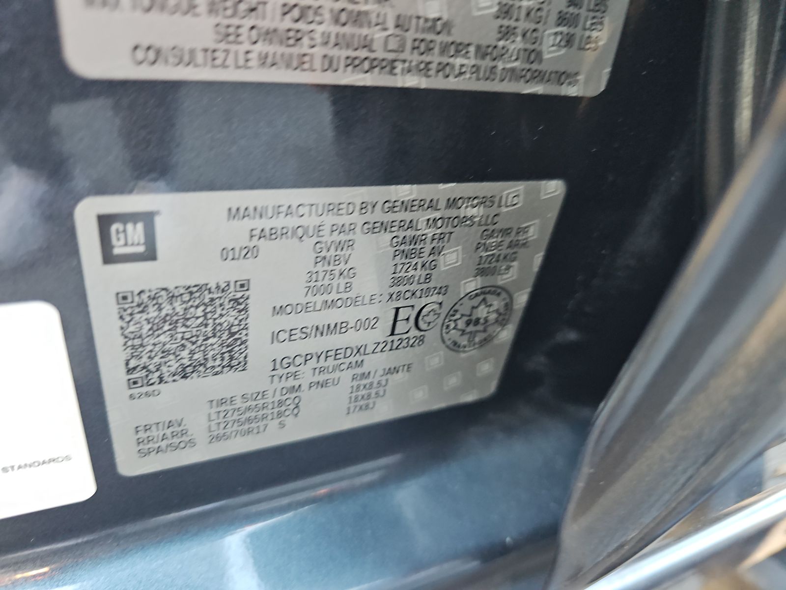 2020 Chevrolet Silverado 1500 LT Trail Boss AWD