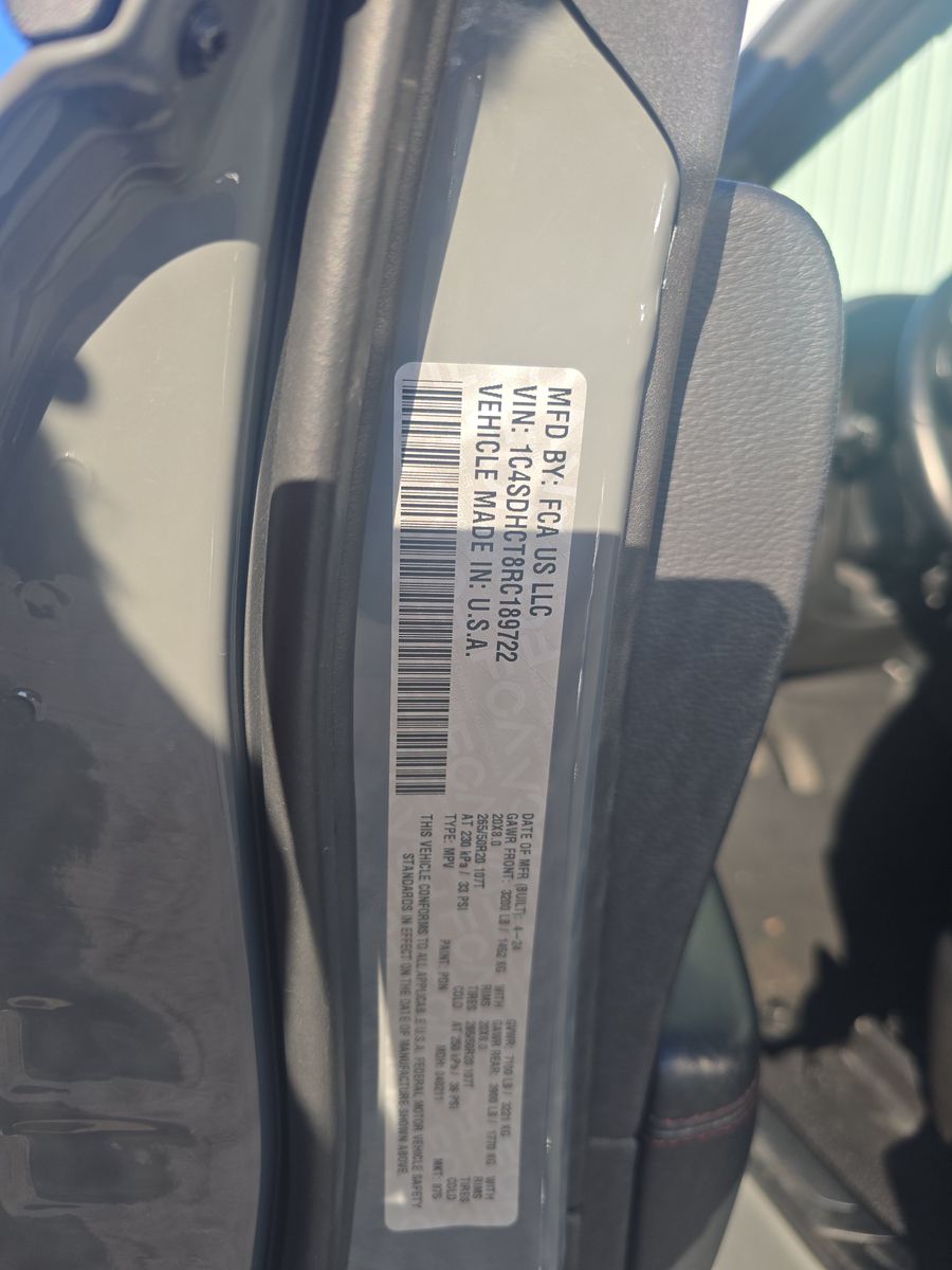 2024 Dodge Durango R/T RWD