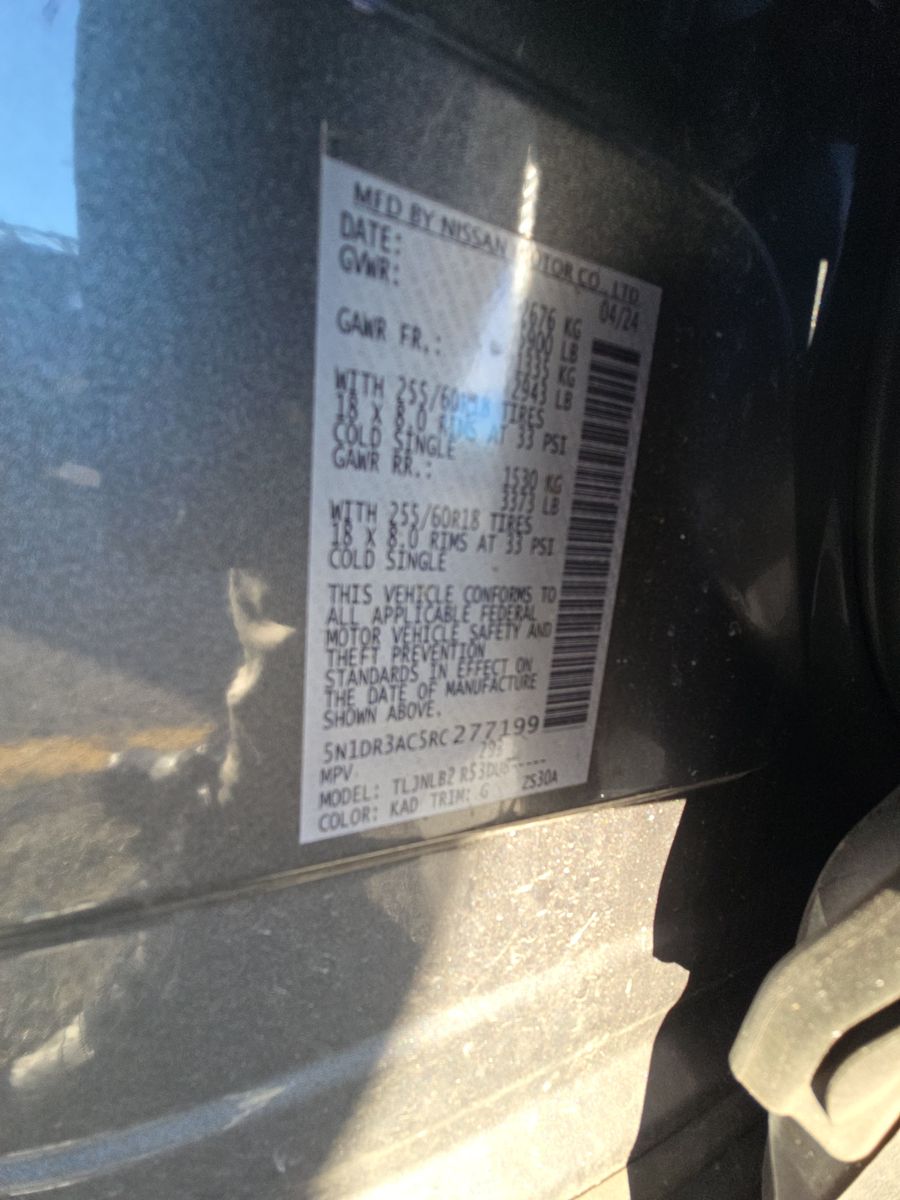 2024 Nissan Pathfinder S AWD