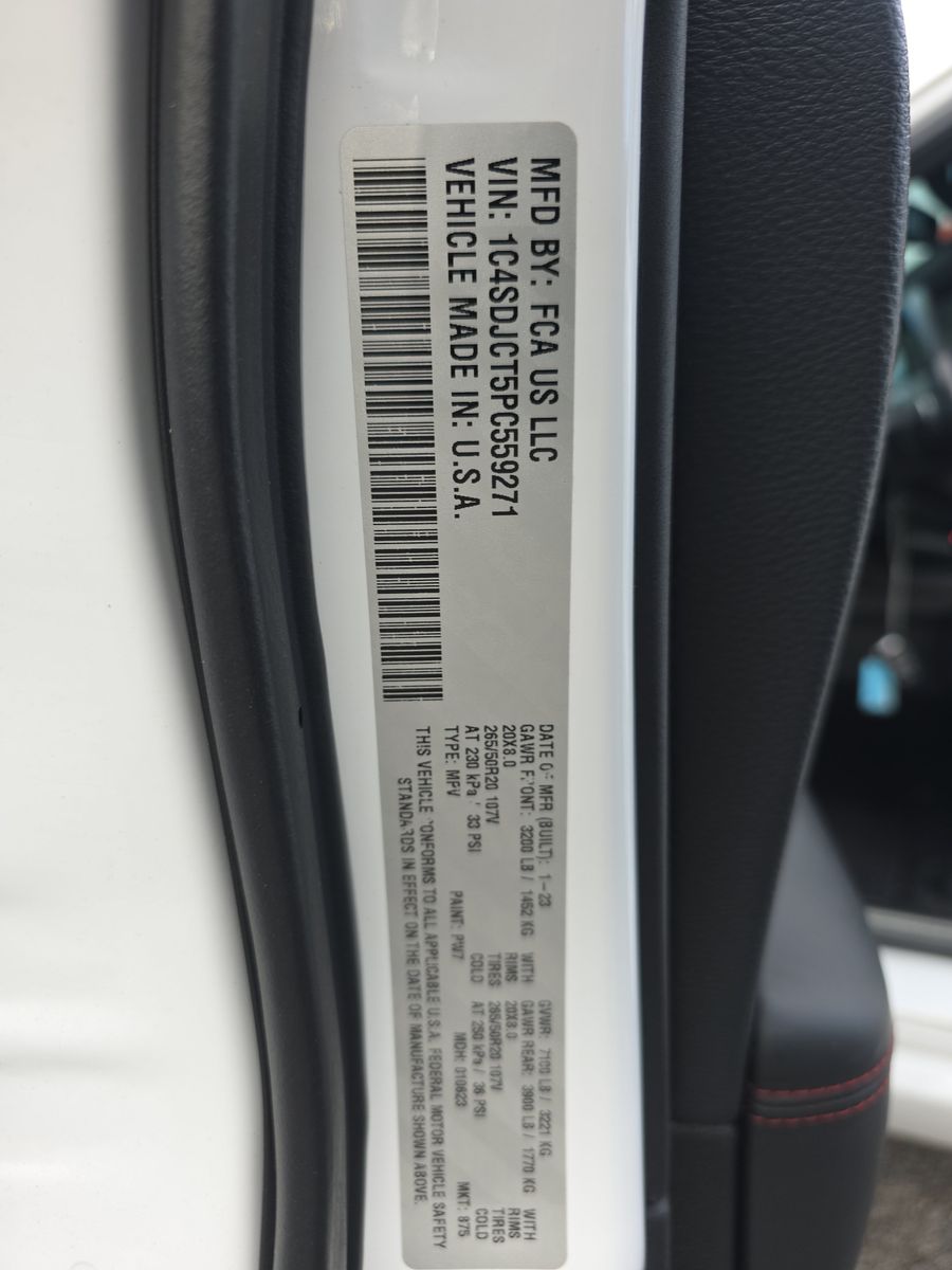 2023 Dodge Durango R/T Plus AWD