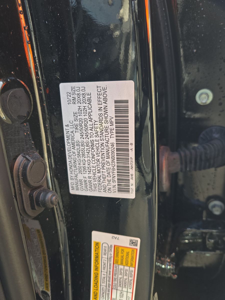 2022 Honda Pilot Special Edition AWD