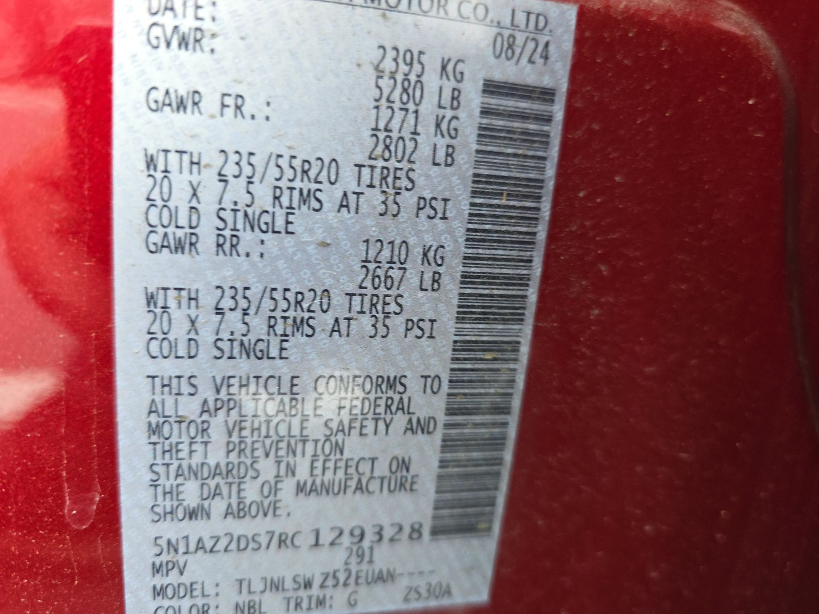 2024 Nissan Murano Platinum AWD