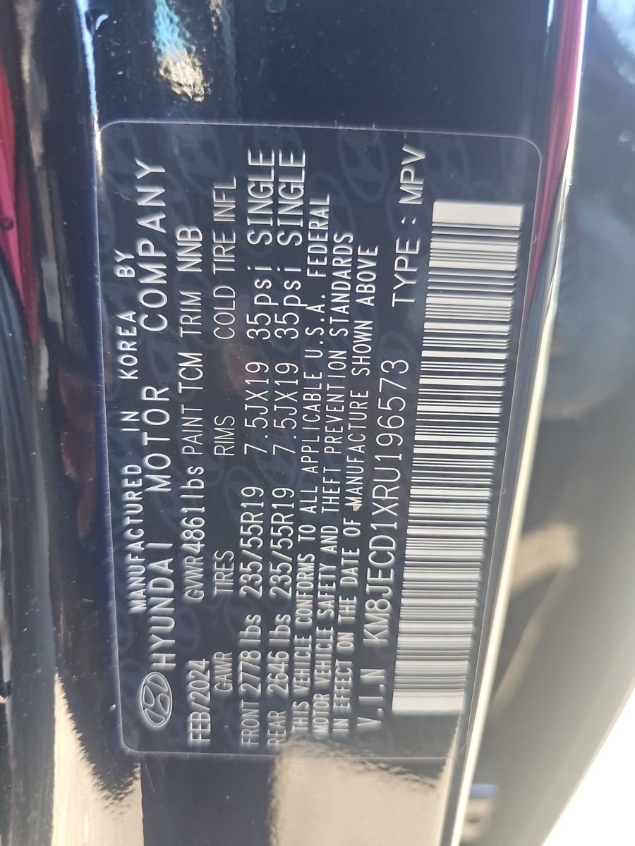 2024 Hyundai Tucson Hybrid Limited AWD