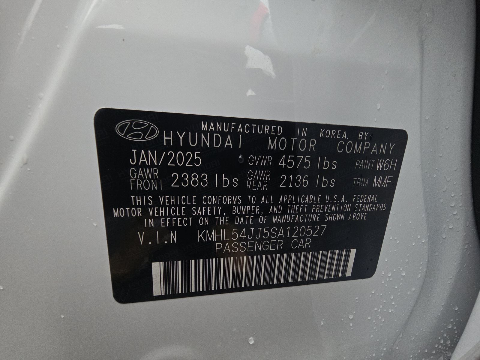 2025 Hyundai Sonata Hybrid Limited FWD