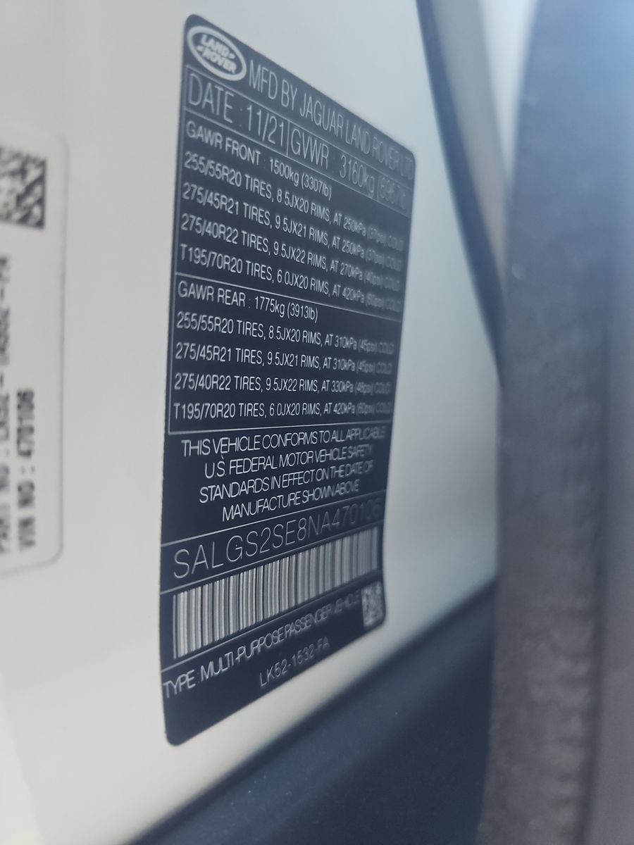 2022 Land Rover Range Rover P525 Westminster AWD