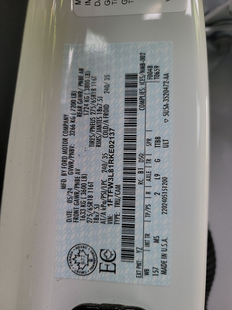 2024 Ford F-150 XLT AWD