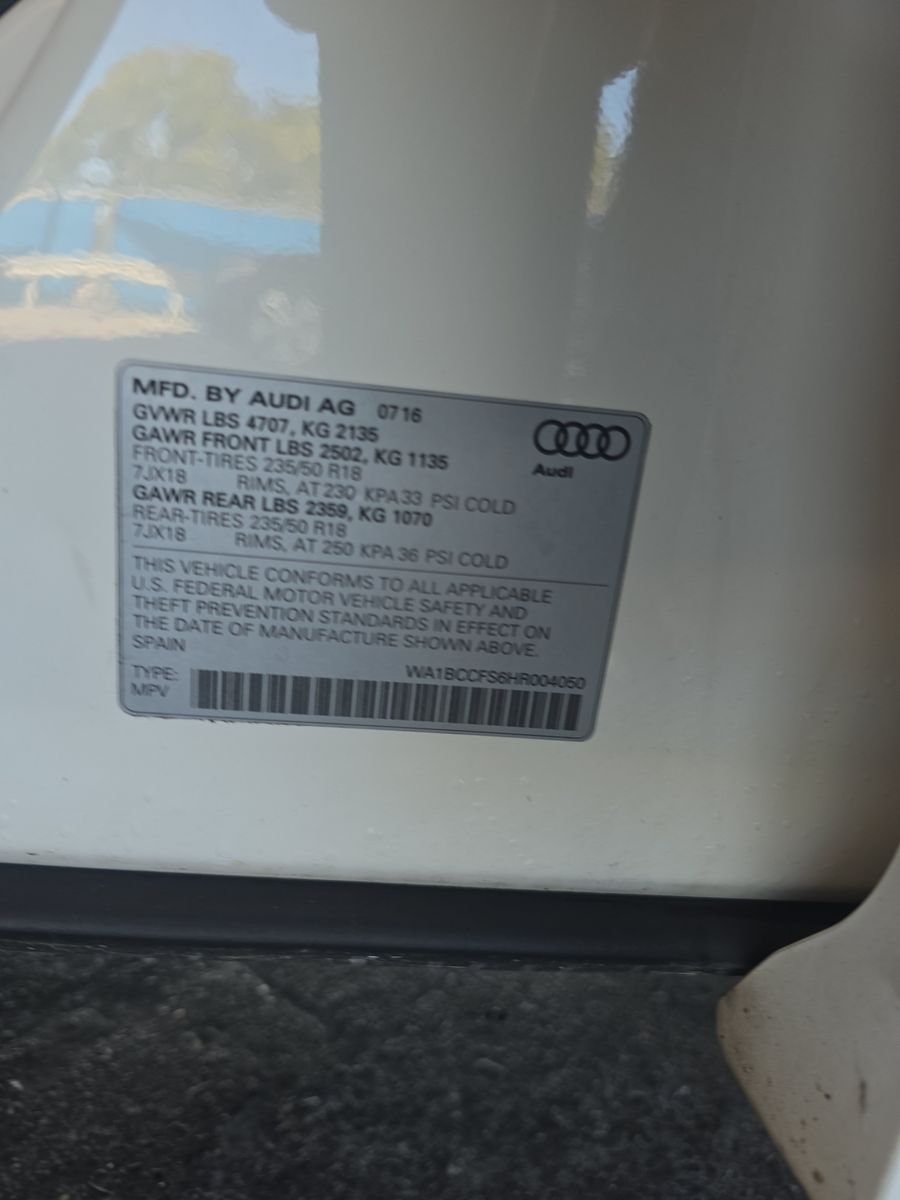 2017 Audi Q3 2.0T Premium FWD