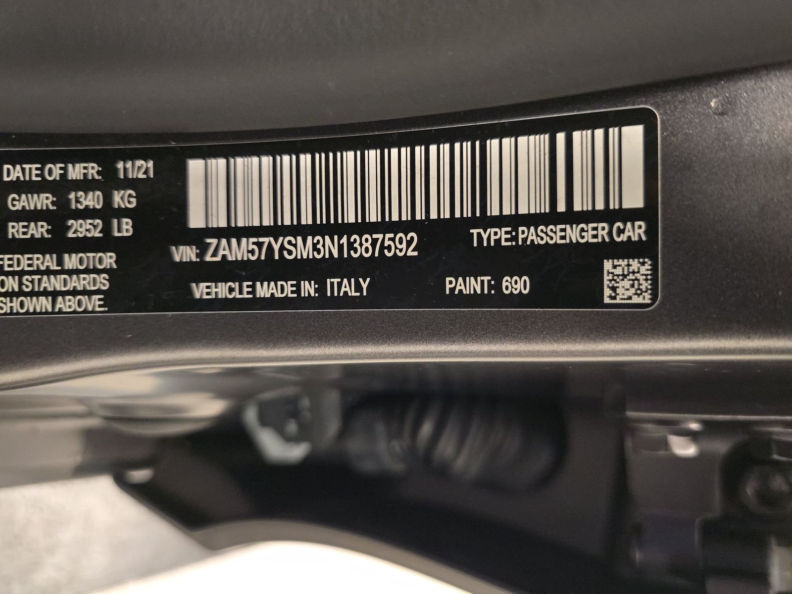 2022 Maserati Ghibli Modena RWD