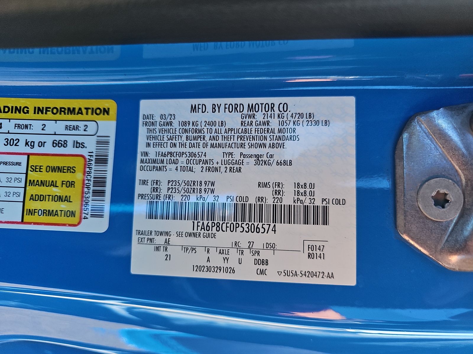 2023 Ford Mustang GT RWD