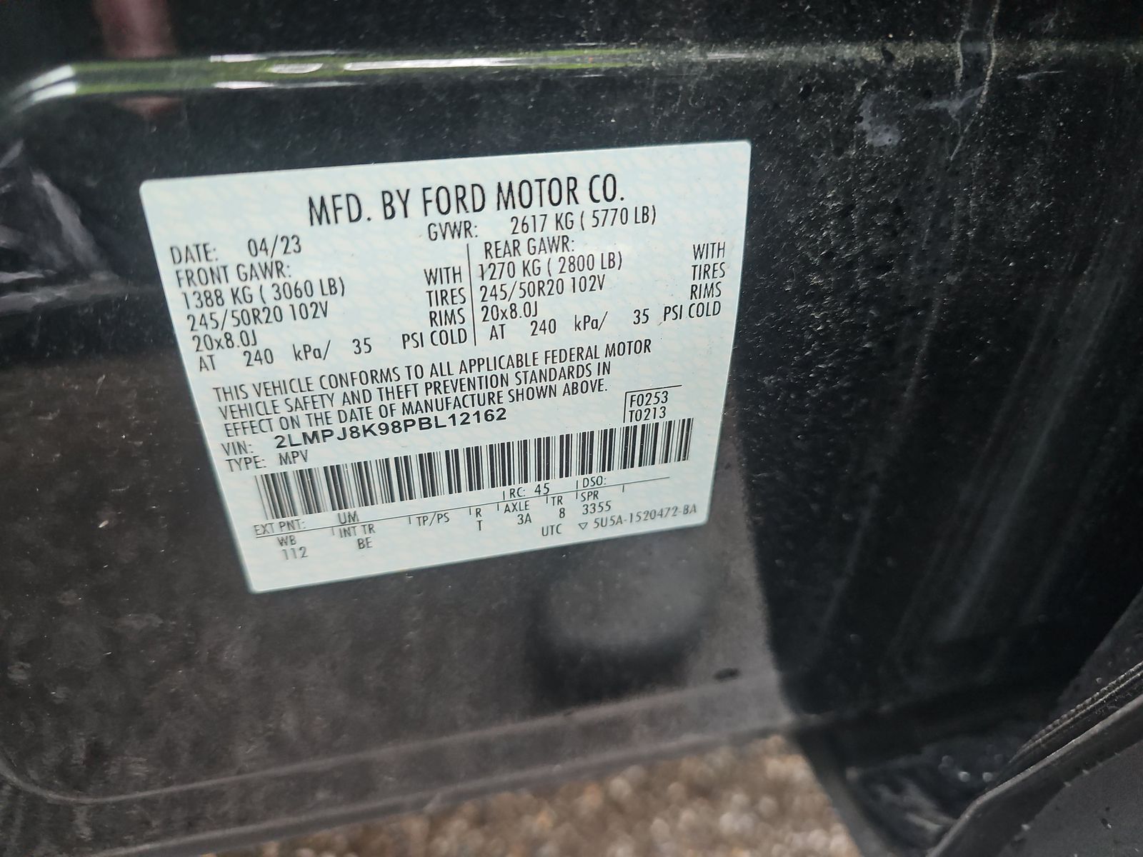 2023 Lincoln Nautilus Reserve AWD