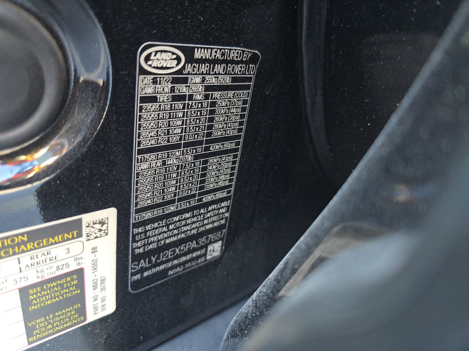 2023 Land Rover Range Rover Velar S AWD