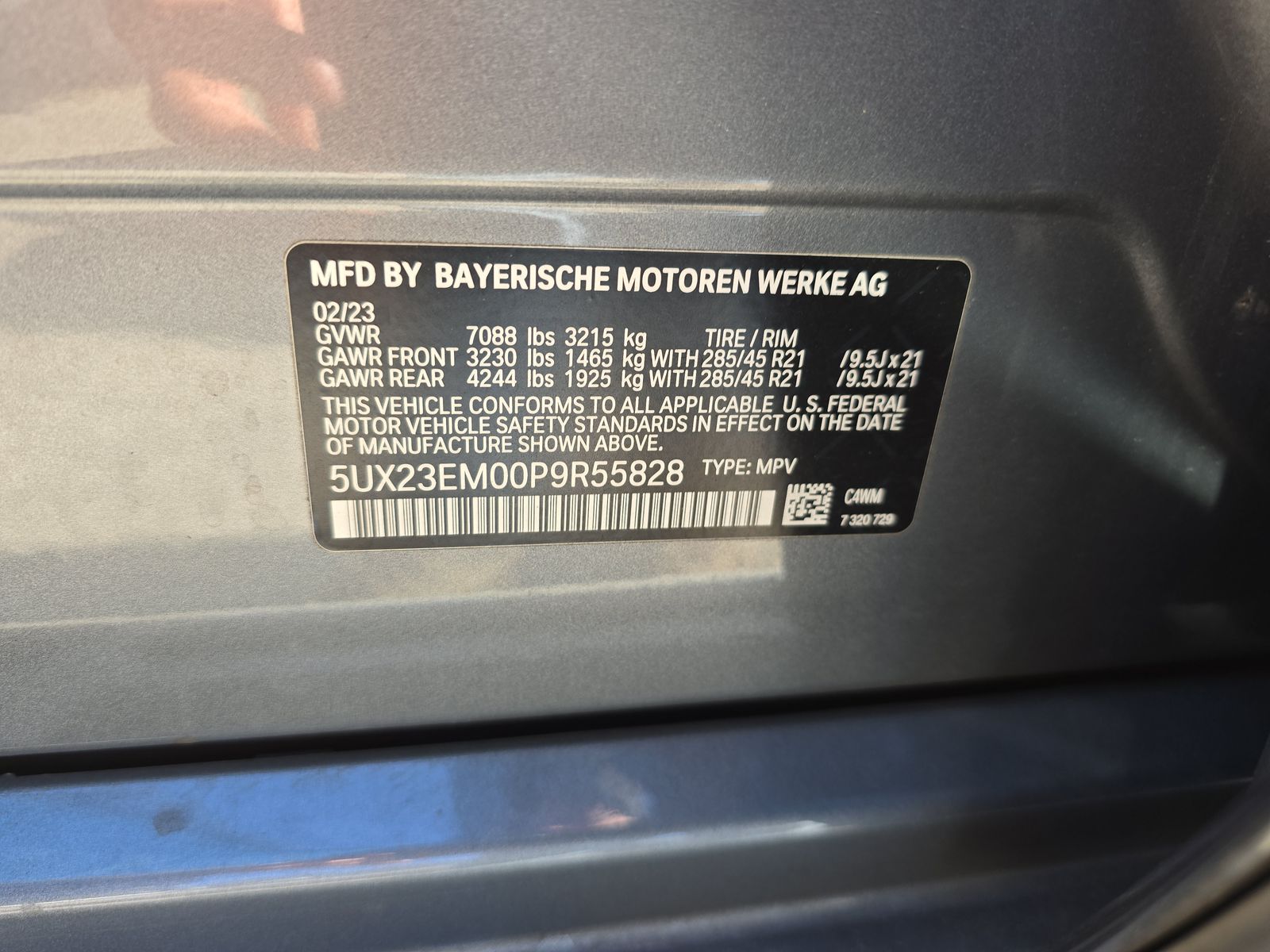 2023 BMW X7 xDrive40i AWD